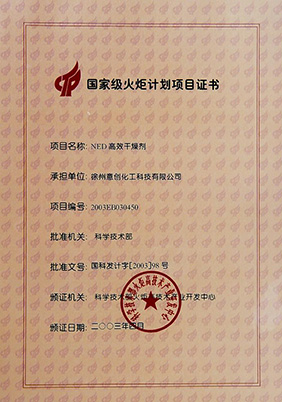 2003火炬證書